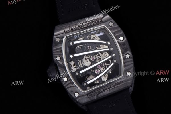 Yohan Blake Richard Mille 59-01 Black TPT Carbon Replica Watch Yohan Blake Richard Mille 59-01 Black TPT Carbon Replica Watch