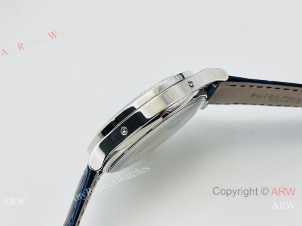 ZF Patek Philippe Calatrava Perpetual Calendar Cal 324 S QA LU 24H303 Watch Blue Dial ZF Patek Philippe Calatrava Perpetual Calendar Cal 324 S QA LU 24H303 Watch Blue Dial