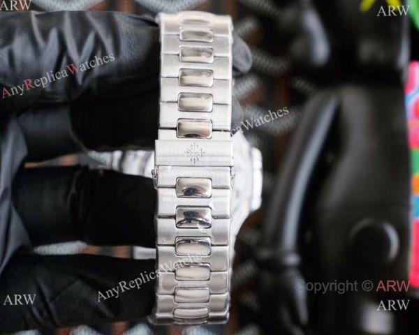 New! Swiss Replica Patek Philippe Nautilus Watch Stainless Steel Pink Diamond Limited New PP5711 New! Swiss Replica Patek Philippe Nautilus Watch Stainless Steel Pink Diamond Limited New PP5711