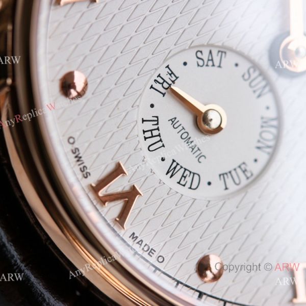 Swiss Grade Copy Vacheron Constantin Malte Patrimony 31-Day Retrograde Cal.2460 watch Rose Gold Case Swiss Grade Copy Vacheron Constantin Malte Patrimony 31-Day Retrograde Cal.2460 watch Rose Gold Case