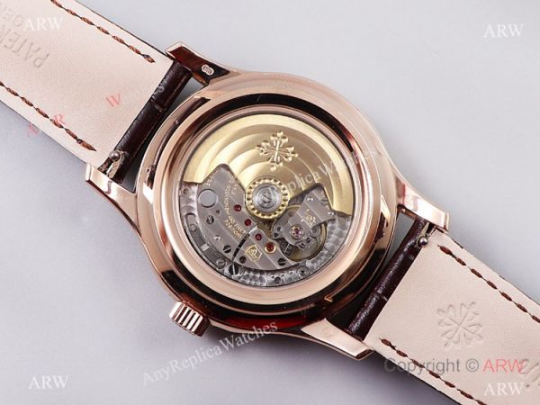 GR factory Patek Philippe Complications Moon phase 5205g Watch GRF V2 Version Rose Gold White GR factory Patek Philippe Complications Moon phase 5205g Watch GRF V2 Version Rose Gold White
