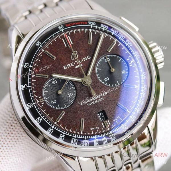 Swiss Breitling Premier Bentley Centenary Limited Edition BLS A7750 Chocolatee Dial Watch AAA Replica Swiss Breitling Premier Bentley Centenary Limited Edition BLS A7750 Chocolatee Dial Watch AAA Replica
