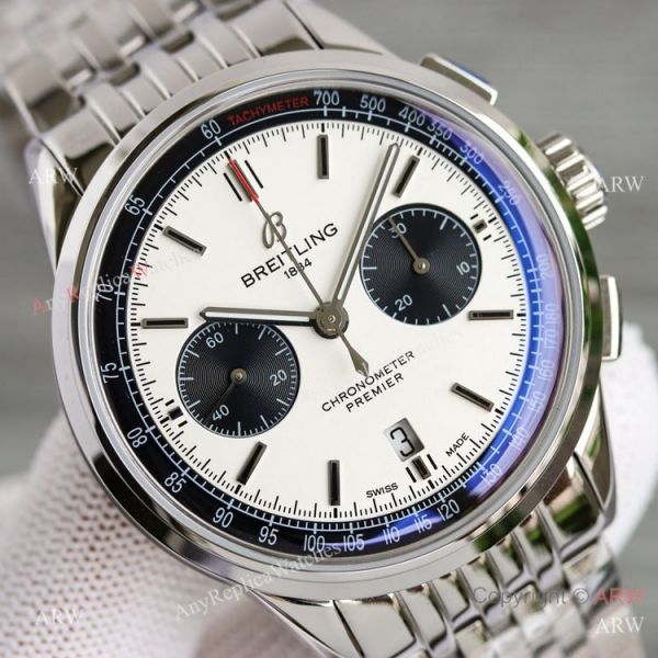 Swiss Copy Breitling Premier BLS A7750 Chronograph Watch Black Sub-dials Swiss Copy Breitling Premier BLS A7750 Chronograph Watch Black Sub-dials
