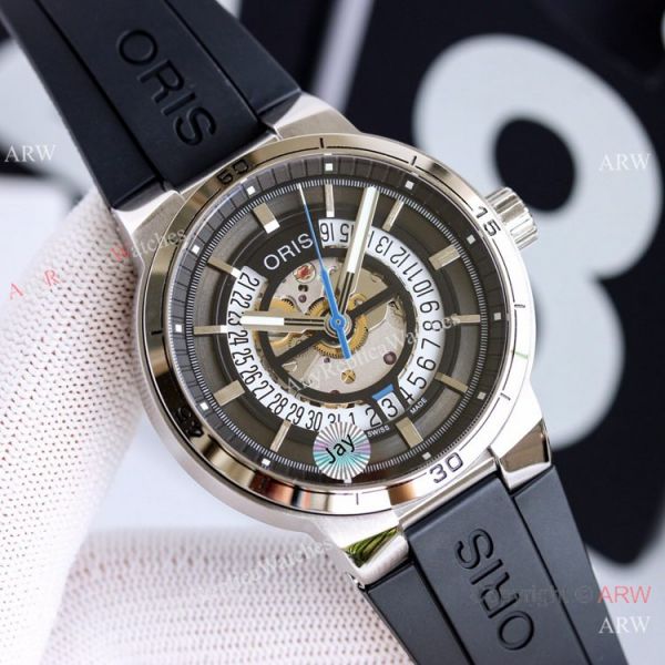 New! Swiss Grade Oris TT1 Skeleton Engine Date Watch ORIS735 Movement New! Swiss Grade Oris TT1 Skeleton Engine Date Watch ORIS735 Movement