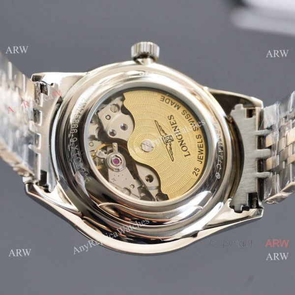 Replica Longines Elegant 2-Tone Steel Strap Rose Gold Bezel 8215 Movement Watch Replica Longines Elegant 2-Tone Steel Strap Rose Gold Bezel 8215 Movement Watch