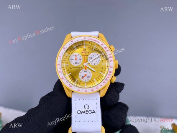2022 New! Replica Swatch x Omega Mission to SUN Watch Bioceramic lemon case 2022 New! Replica Swatch x Omega Mission to SUN Watch Bioceramic lemon case