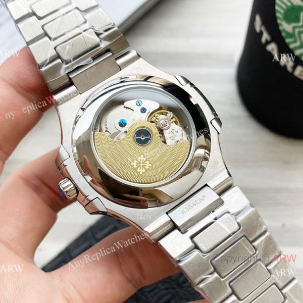 Clone Patek Philippe Annual Calendar Nautilus Watches Olive Green with Diamond 42mm Clone Patek Philippe Annual Calendar Nautilus Watches Olive Green with Diamond 42mm