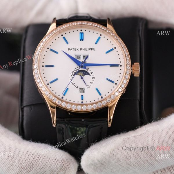 Swiss Quality Copy Patek Philippe Annual Calendar Calatrava Citizen Watch Blue Moon Dial Swiss Quality Copy Patek Philippe Annual Calendar Calatrava Citizen Watch Blue Moon Dial