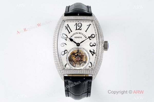 AB Factory Franck Muller Cintree Curvex Imperial Tourbillon Watch White Dial AB Factory Franck Muller Cintree Curvex Imperial Tourbillon Watch White Dial