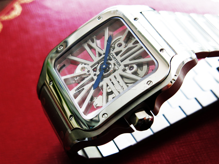 Cartier Santos WHSA0015 Stainless Steel Manual hand-wind Cartier Santos WHSA0015 Stainless Steel Manual hand-wind