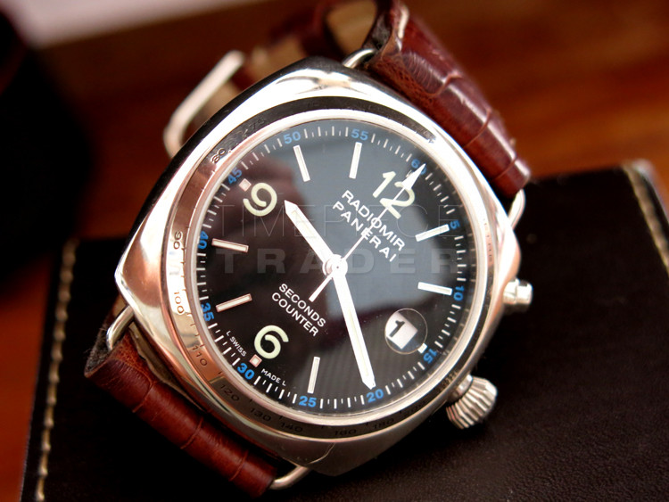 Panerai Radiomir PAM78 18m White Gold Omega Cal 920 Manual Panerai Radiomir PAM78 18m White Gold Omega Cal 920 Manual