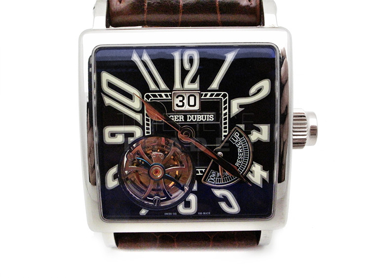 Roger Dubuis Golden Square Flying Tourbillon G40 03 7 GN9.61 Titanium Manual Hand Winding Roger Dubuis Golden Square Flying Tourbillon G40 03 7 GN9.61 Titanium Manual Hand Winding