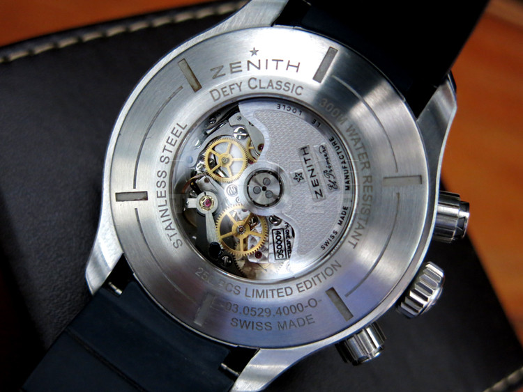 Zenith Defy Classic El Primero Sea Chronograph 03.0529.4000/51.R674 Stainless steel Automatic self winding Zenith Defy Classic El Primero Sea Chronograph 03.0529.4000/51.R674 Stainless steel Automatic self winding