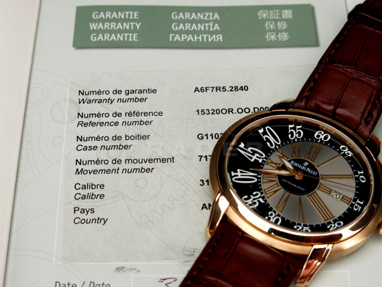 Audemars Piguet Millenary 15320OR.OO.D002CR.01 18k Rose Gold Self-Winding Automatic Audemars Piguet Millenary 15320OR.OO.D002CR.01 18k Rose Gold Self-Winding Automatic