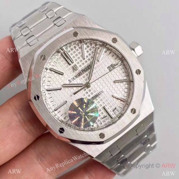 Copy Audemars Piguet Royal Oak JF Factory Watch 41mm SS Silver Dial Copy Audemars Piguet Royal Oak JF Factory Watch 41mm SS Silver Dial