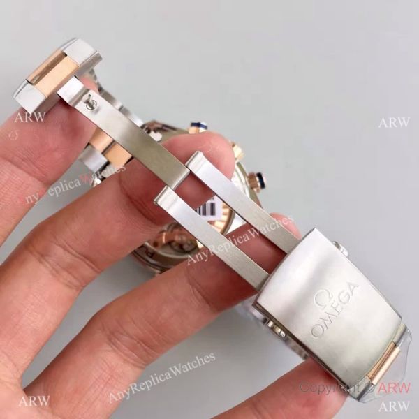 (OM)New Copy Swiss Omega Seamaster 9901 Watch 2-Tone Rose Gold (OM)New Copy Swiss Omega Seamaster 9901 Watch 2-Tone Rose Gold