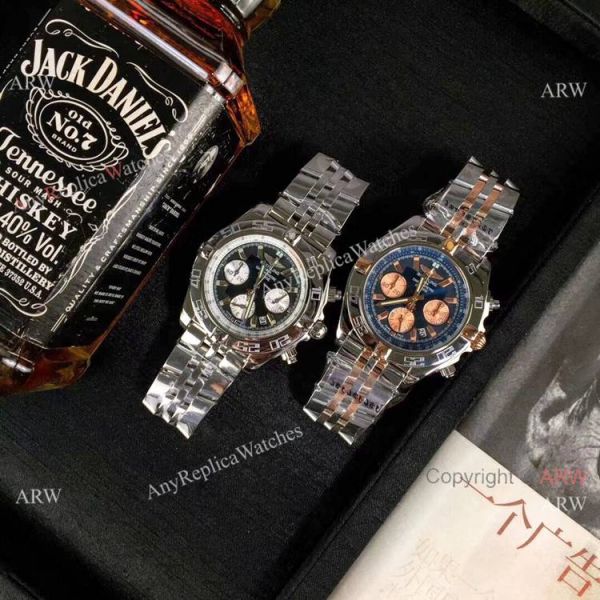 High Quality Breitling Chronomat 01 Watch Rose Gold Sub-dials High Quality Breitling Chronomat 01 Watch Rose Gold Sub-dials