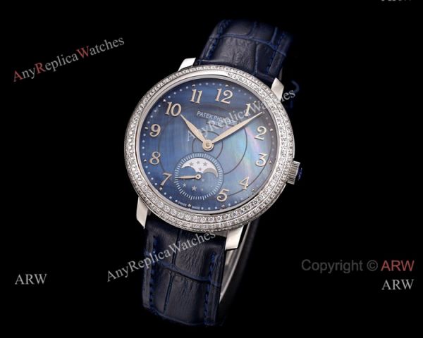 2020 New Patek Philippe Complications 4968r Replica Watch Blue Mother of Pearl Dial 2020 New Patek Philippe Complications 4968r Replica Watch Blue Mother of Pearl Dial
