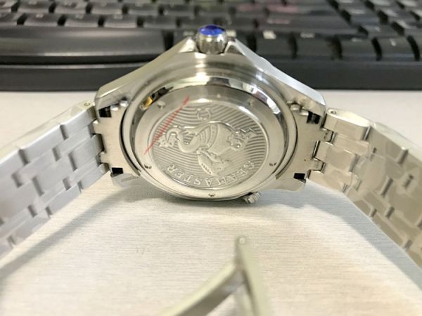 Omega Seamaster 300 Replica 007 50th Anniversary Watch Black Ceramic Bezel Omega Seamaster 300 Replica 007 50th Anniversary Watch Black Ceramic Bezel