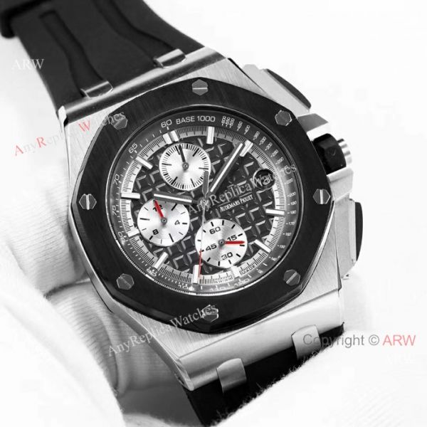 Solid Black AP Royal Oak Offshore 44mm Mens watch Audemars Piguet Knock off Wholesale Solid Black AP Royal Oak Offshore 44mm Mens watch Audemars Piguet Knock off Wholesale