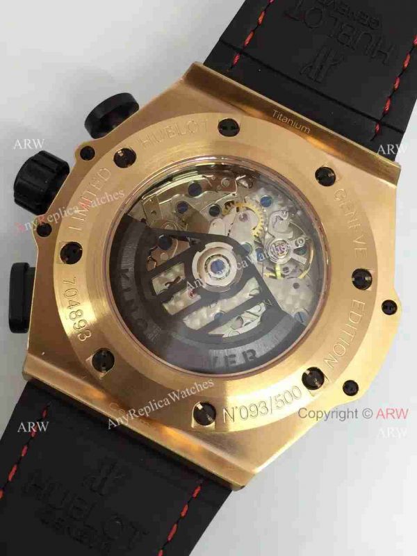 Copy Hublot F1 Geneve Watch Rose Gold Case Copy Hublot F1 Geneve Watch Rose Gold Case