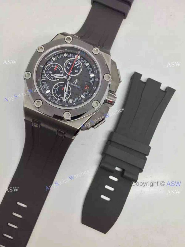 Swiss 3126 Audemars Piguet Michael Schumacher Black Dial Watch Swiss 3126 Audemars Piguet Michael Schumacher Black Dial Watch