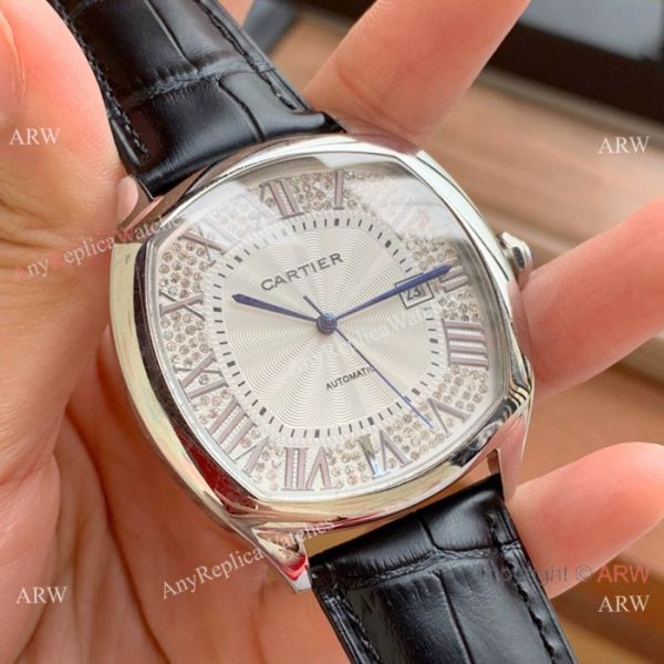 Swiss Quality Cartier Drive De Rose Gold Asia 8215 Watch Swiss Quality Cartier Drive De Rose Gold Asia 8215 Watch