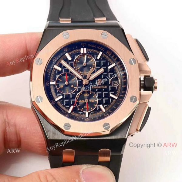 Replicas Audemars Piguet Royal Oak Offshore 44mm Watch Dark Blue Face Replicas Audemars Piguet Royal Oak Offshore 44mm Watch Dark Blue Face