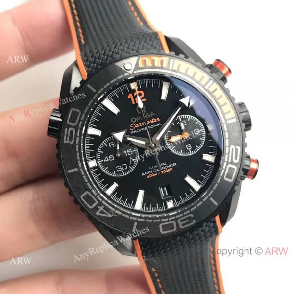 (OM)Replica Omega Seamaster Planet Ocean 600m Master Watch Black Case (OM)Replica Omega Seamaster Planet Ocean 600m Master Watch Black Case