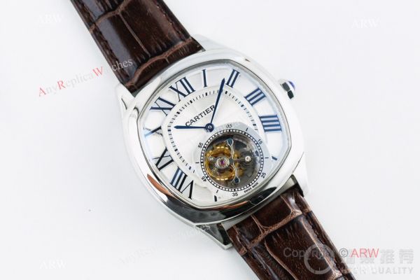 Fake Swiss Cartier Drive de 9452 MC Watch White Dial Fake Swiss Cartier Drive de 9452 MC Watch White Dial