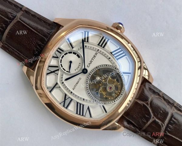 Swiss Grade One Cartier Drive De Rose Gold Watch Power Reserve Swiss Grade One Cartier Drive De Rose Gold Watch Power Reserve