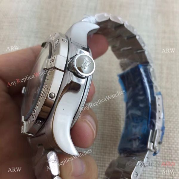 Copy Breitling Superocean Stainless Steel Arabic Markers Watch Copy Breitling Superocean Stainless Steel Arabic Markers Watch