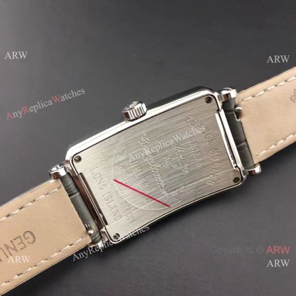Replica Franck Muller Long Island SS Black Leather Diamond Ladies Watch Replica Franck Muller Long Island SS Black Leather Diamond Ladies Watch