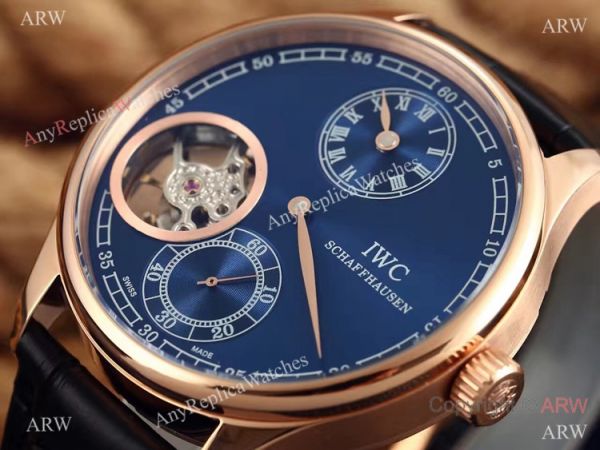 High Quality IWC Tourbillon Portuguese Watch Rose Gold Black Dial High Quality IWC Tourbillon Portuguese Watch Rose Gold Black Dial