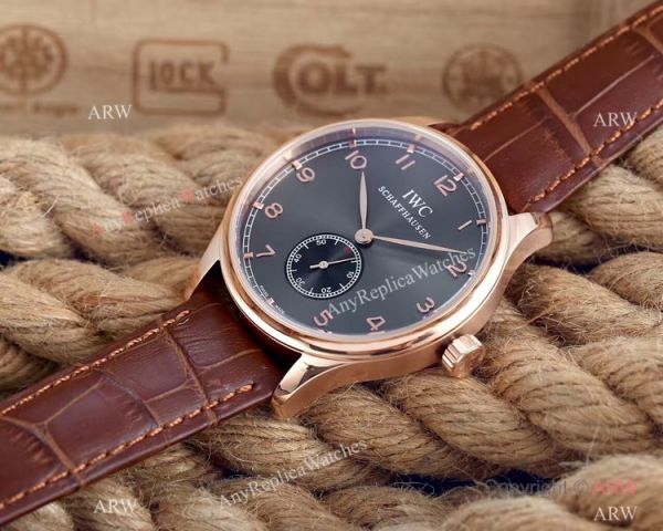 IWC Portuguese 8 Days Rose gold Ardoise Dial Replica IWC Watch IWC Portuguese 8 Days Rose gold Ardoise Dial Replica IWC Watch