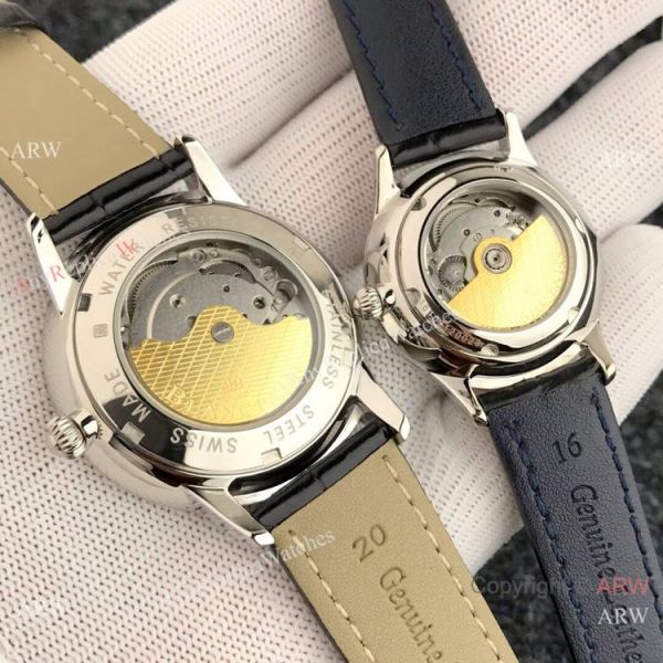 High Quality Copy Blancpain Lovers Watches SS Black Dial High Quality Copy Blancpain Lovers Watches SS Black Dial