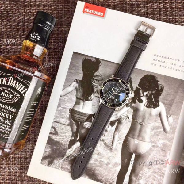 Best Replica Blancpain Womens Watch White MOP Dial Black Leather Bracelet Best Replica Blancpain Womens Watch White MOP Dial Black Leather Bracelet