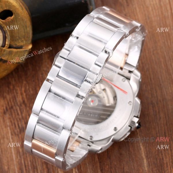 High Quality Replica Cartier Calibre de Cartier 2 Tone Rose Gold Watches High Quality Replica Cartier Calibre de Cartier 2 Tone Rose Gold Watches