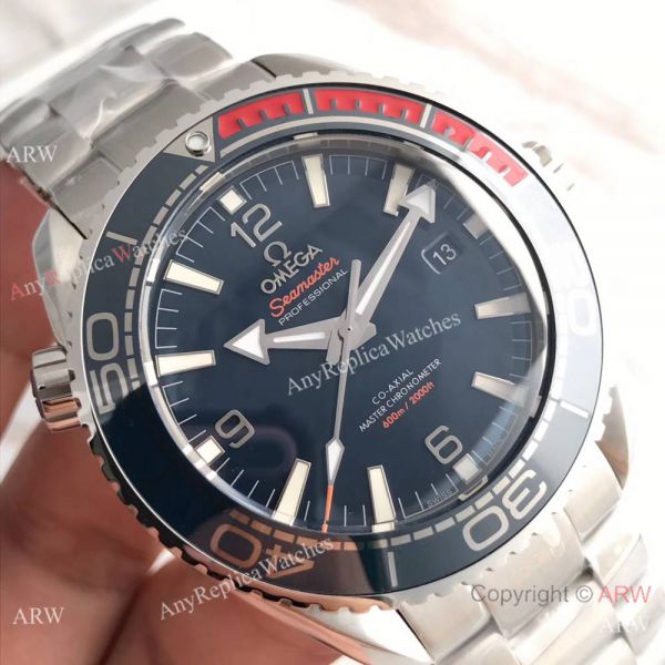 Swiss Replica Omega Seamaster Planet Ocean 600m Diver Men Watch Dark Blue Red Bezel Swiss Replica Omega Seamaster Planet Ocean 600m Diver Men Watch Dark Blue Red Bezel