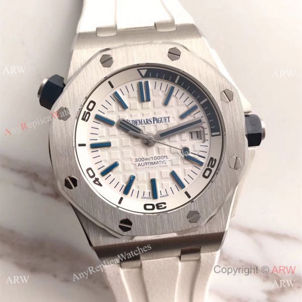 Swiss Grade Replica Audemars Piguet Royal Oak Offshore White Dial Rubber Swiss Grade Replica Audemars Piguet Royal Oak Offshore White Dial Rubber