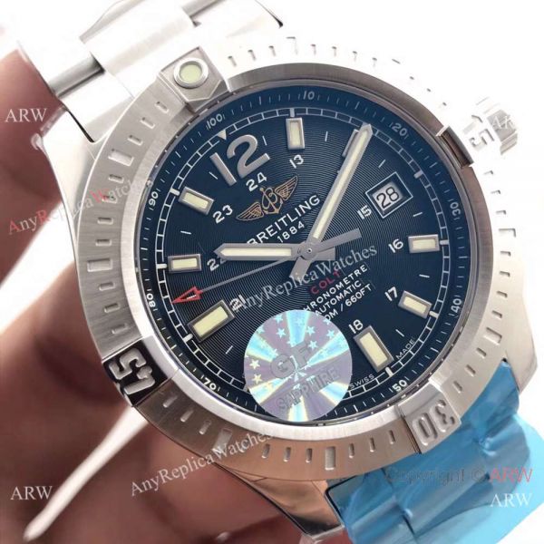 Breitling Copy Watches China Factory Newest Breitling Colt Automatic Watch 44mm Black Dial Breitling Copy Watches China Factory Newest Breitling Colt Automatic Watch 44mm Black Dial