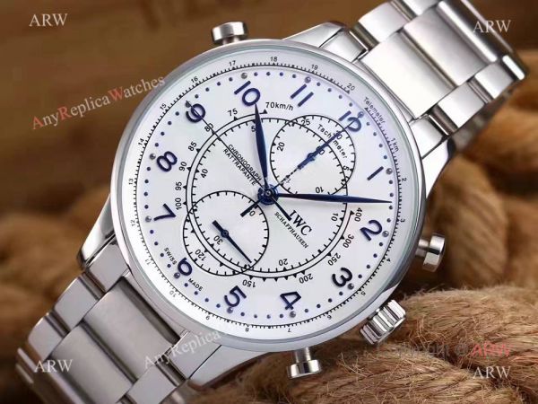 Replica IWC Portuguese Black Face Stainless Steel Black Watch 41mm IW371215 Replica IWC Portuguese Black Face Stainless Steel Black Watch 41mm IW371215
