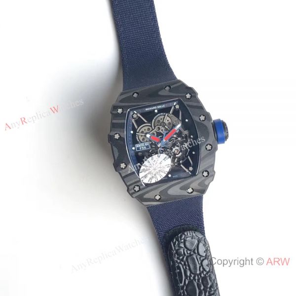 AAA Replica Richard Mille RM35-01 Rafael Nadal Men Watch Blue Nylon Strap AAA Replica Richard Mille RM35-01 Rafael Nadal Men Watch Blue Nylon Strap
