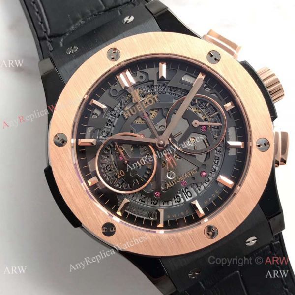Swiss Copy Hublot Big Bang Classic Fusion Black Case Watch 7750 Valjoux Swiss Copy Hublot Big Bang Classic Fusion Black Case Watch 7750 Valjoux