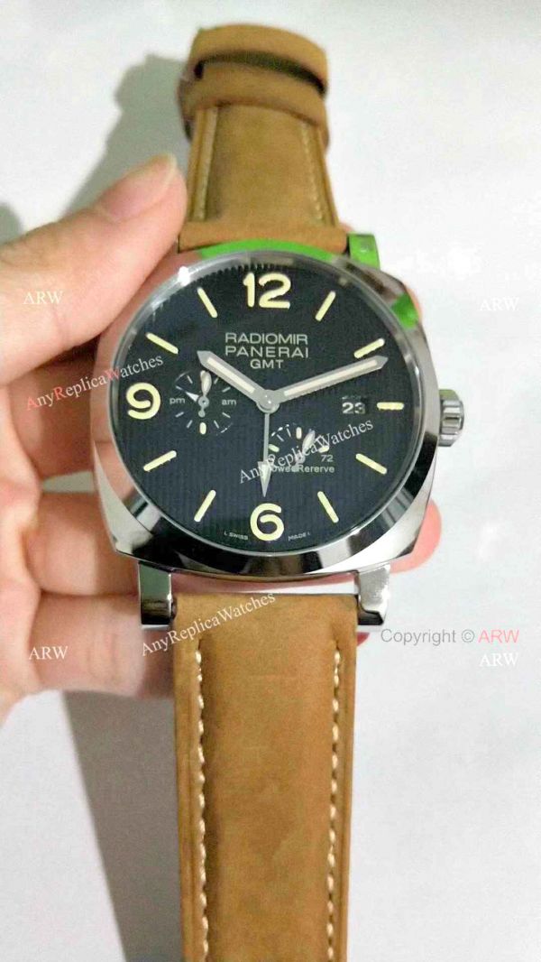 Best Panerai Radiomir GMT Power Reserve Black Dial Watch Pam 658 Best Panerai Radiomir GMT Power Reserve Black Dial Watch Pam 658