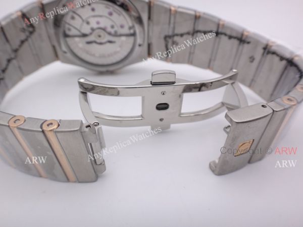 Replica Omega Constellation Automatic Men Watch 2 Tone Rose Gold Band W White Dial Replica Omega Constellation Automatic Men Watch 2 Tone Rose Gold Band W White Dial