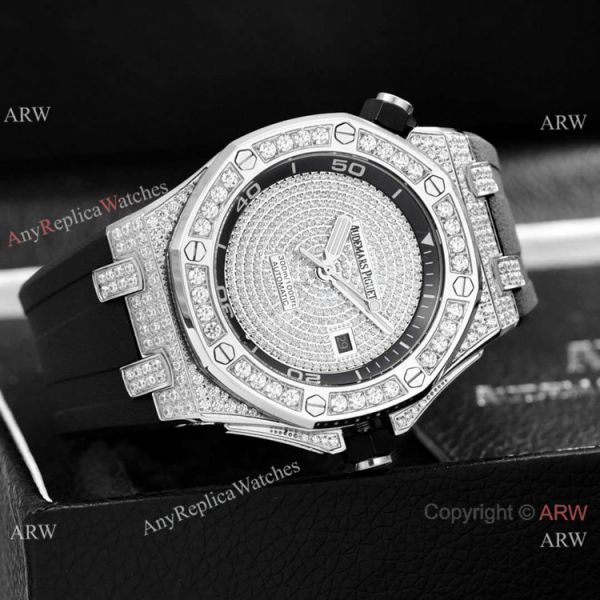 Copy Audemars Piguet Royal Oak Offshore Diver Diamond Watch Stainless Steel Copy Audemars Piguet Royal Oak Offshore Diver Diamond Watch Stainless Steel