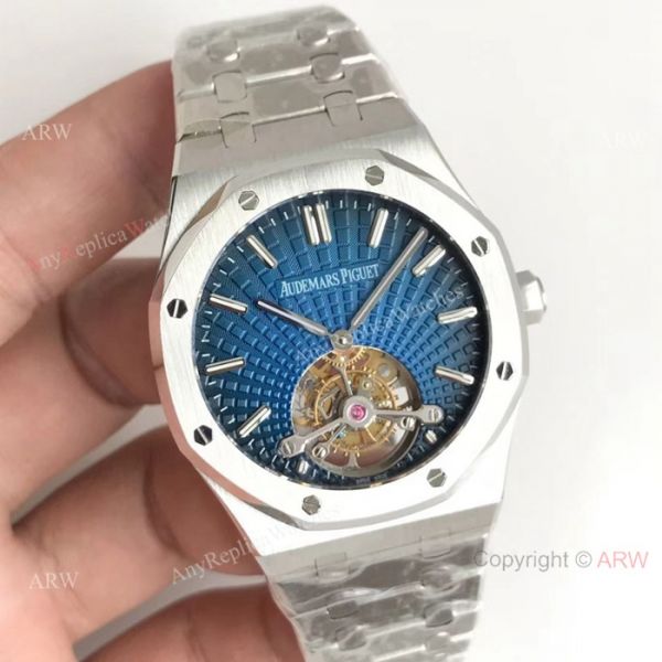 Swiss Copy Audemars Piguet Royal Oak Extra-Thin Tourbillon Blue Dial Watch 2924 Movement Swiss Copy Audemars Piguet Royal Oak Extra-Thin Tourbillon Blue Dial Watch 2924 Movement