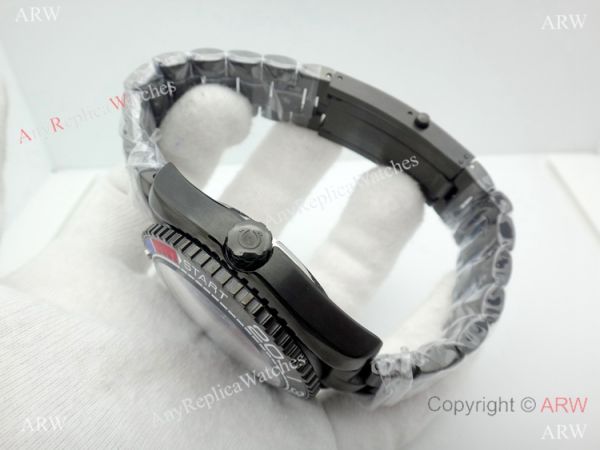 Best Copy Omega Seamaster Planet Ocean GMT Watch Black Steel Best Copy Omega Seamaster Planet Ocean GMT Watch Black Steel
