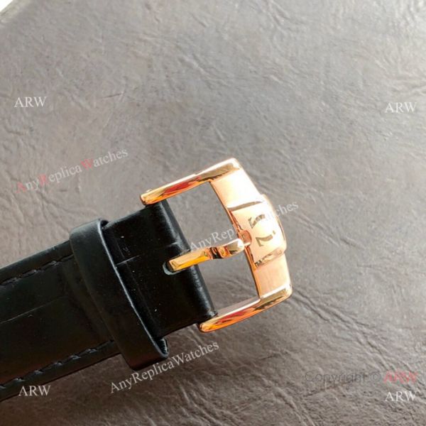 Replica Omega Tourbillon All Black Leather Strap Watches 43mm Replica Omega Tourbillon All Black Leather Strap Watches 43mm